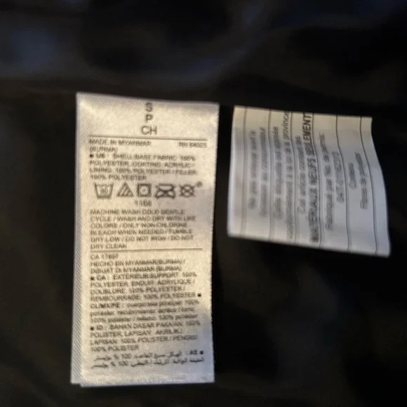 Old Navy Black Diamond Quilted Puffer Vest Women Small Architectural Minimalist - Picture 5 of 10